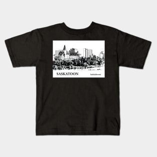 Saskatoon Saskatchewan Kids T-Shirt